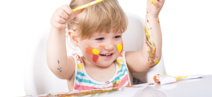 Dipingere con i bambini: 4 benefici di questa attività creativa - Ludoville