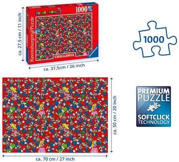 PUZZLE 1000 CHALLENGE SUPER MARIO