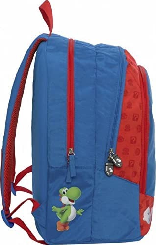 ZAINO SCUOLA ORGANIZZATO SUPERMARIO