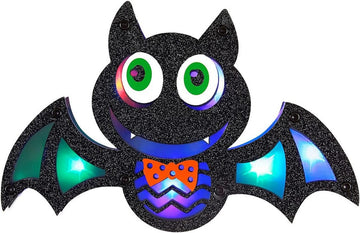 PIPISTRELLO DECORO PARETE CON LUCI