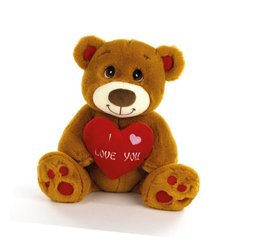 ORSO MIELE SAN VALENTINO 30CM I LOV