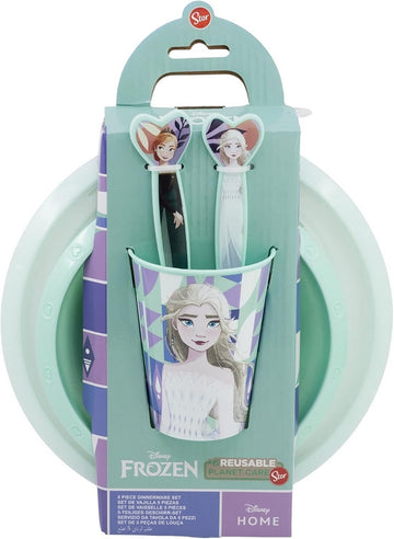 SET PRANZO FROZEN CON BICCHIERE
