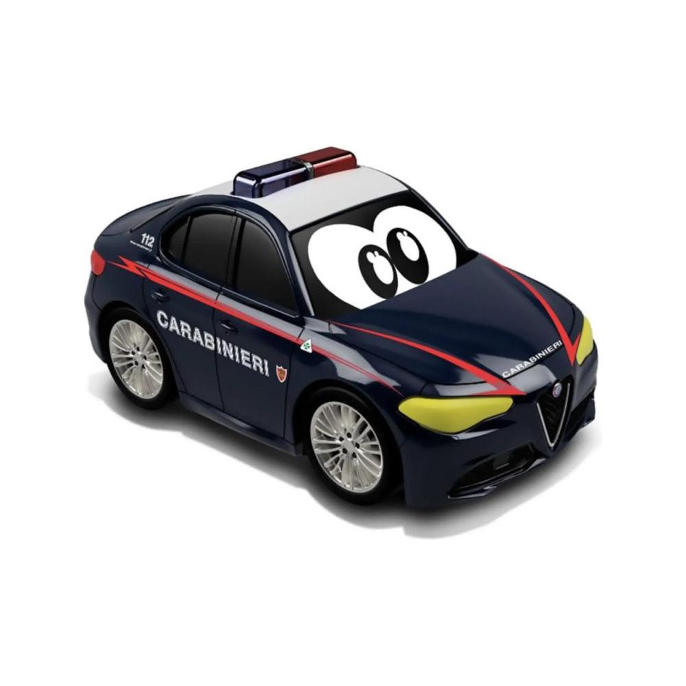 Bburago Junior Alfa Romeo Giulia Carabinieri – Auto Giocattolo con Luci e Suoni
