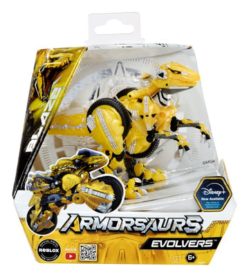 Armorsaurs Evolvers 599869 – Dinosauro Trasformabile in Veicolo 2 in 1 Assortito