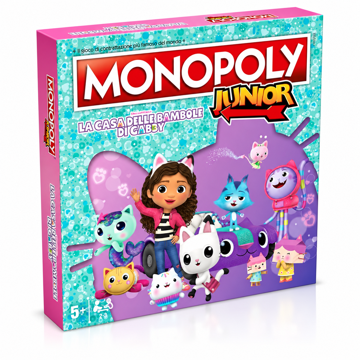 Monopoly Junior Gabby's Dollhouse – Gioco da Tavolo Winning Moves 5+