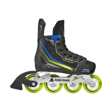 Rollerblade Dynamo Black/Lime/Blue – Pattini in Linea Junior Regolabili 32-35