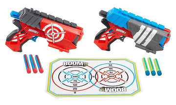 BOOMCO DUAL DEFENDERS DOPPIA PISTOLA CON DARDI