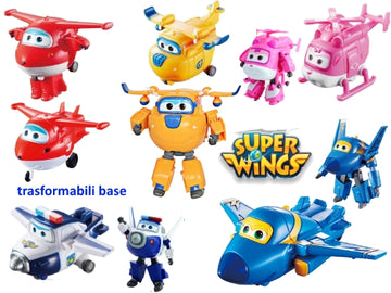 SUPERWINGS PERSONAGGI TRASFORMABILI BASE