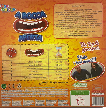 GIOCO A BOCCA APERTA