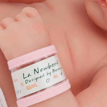 NEONATO PANNOLINO ROSA 36CM 18505