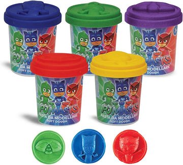 PJ MASKS 5 VASETTI PASTA DA MOD.