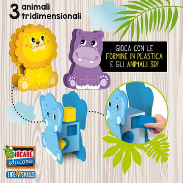 FORME E COLORI ANIMALI 3D LIFE SK.