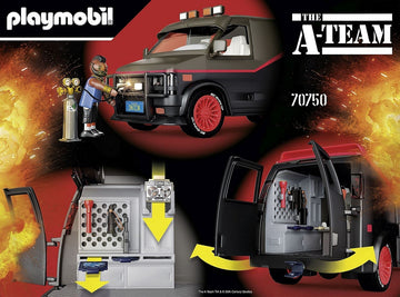 THE A-TEAM VAN PLAYMOBIL 70750