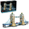 LEGO Architecture 21067 Tower Bridge, Kit Modellismo per Adulti Fai da Te, Miniatura Monumento 3D, Idea Regalo da Collezione