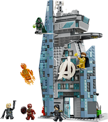 LEGO | Marvel 76352 Avengers: Doomsday Nuova Torre degli Avengers, Giocattolo da Supereroi con 6 Minifigure, Regalo da 12+