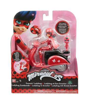 MIRACULOUS SCOOTER LADYBUG 14CM