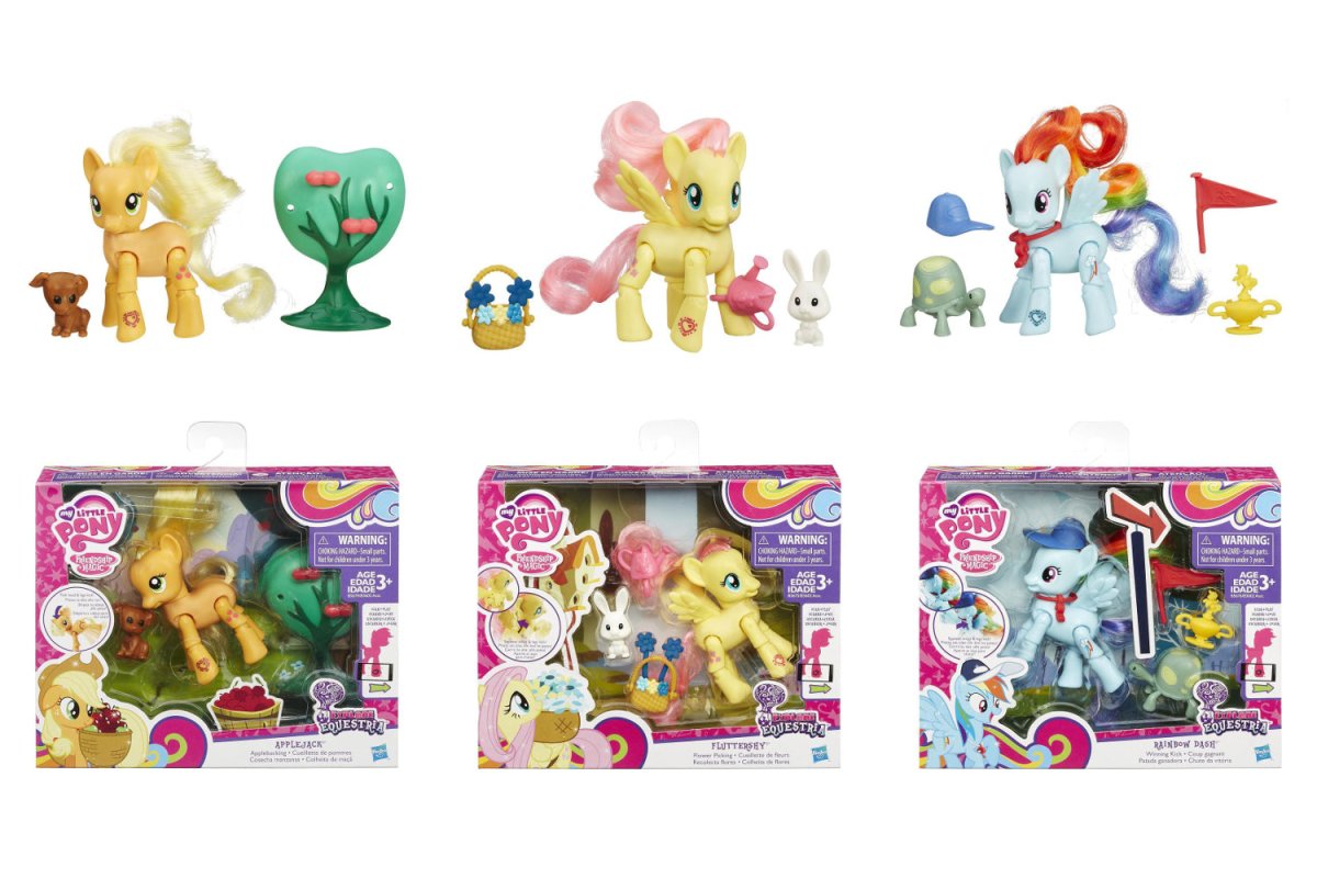 MLP PONY ARTICOLATI CON ACCESSORIO