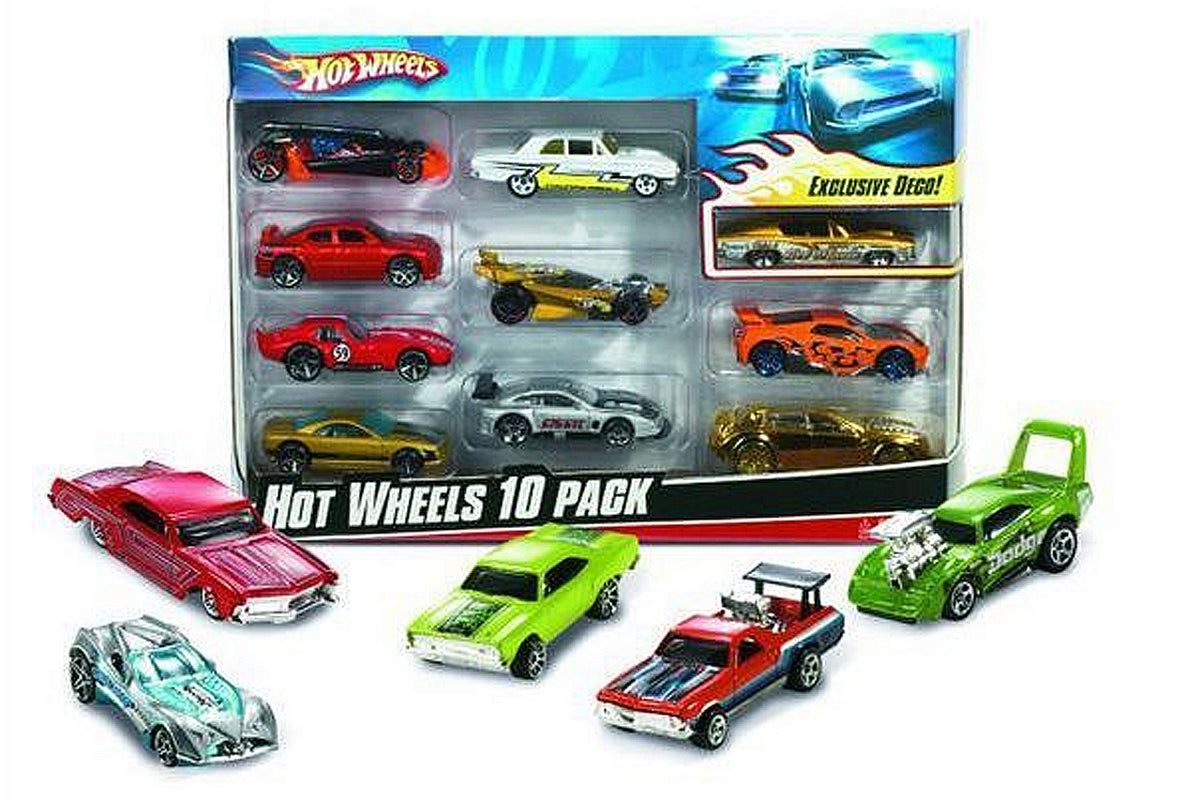 HOT WHEELS CONF.10 VEICOLI