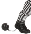 PALLA AL PIEDE DA CARCERATO