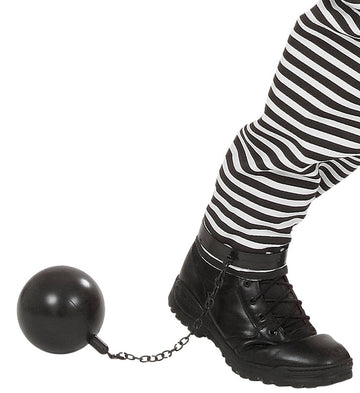 PALLA AL PIEDE DA CARCERATO