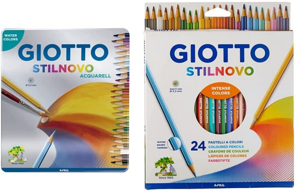 GIOTTO STILNOVO AQUARELL 24 PASTELL