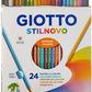 GIOTTO STILNOVO AQUARELL 24 PASTELL