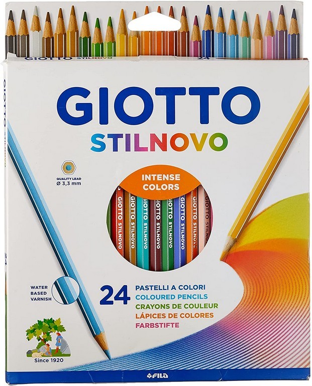 GIOTTO STILNOVO AQUARELL 24 PASTELL
