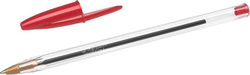 PENNA BIC ROSSA CRISTAL