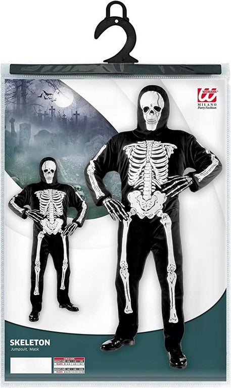 COSTUME SCHELETRO 140CM 8-10 ANNI