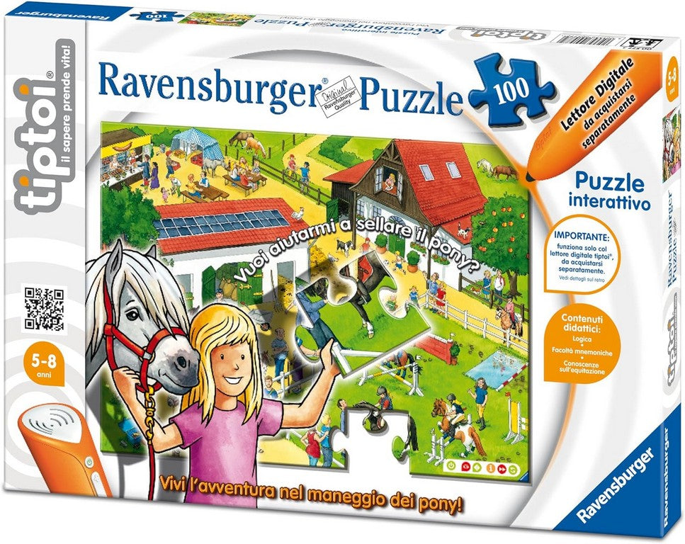 TIPTOI PUZZLE MANEGGIO DEI PONY