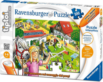 TIPTOI PUZZLE MANEGGIO DEI PONY