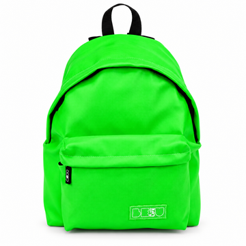 BE-U Freetime – Zaino Verde Fluo con Tasca Frontale
