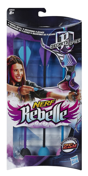 NERF REBELLE REFILL FRECCE HASBRO