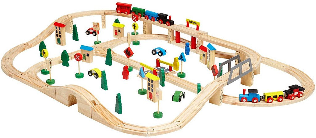 PISTA TRENO IN LEGNO C/ACC.