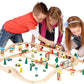 PISTA TRENO IN LEGNO C/ACC.