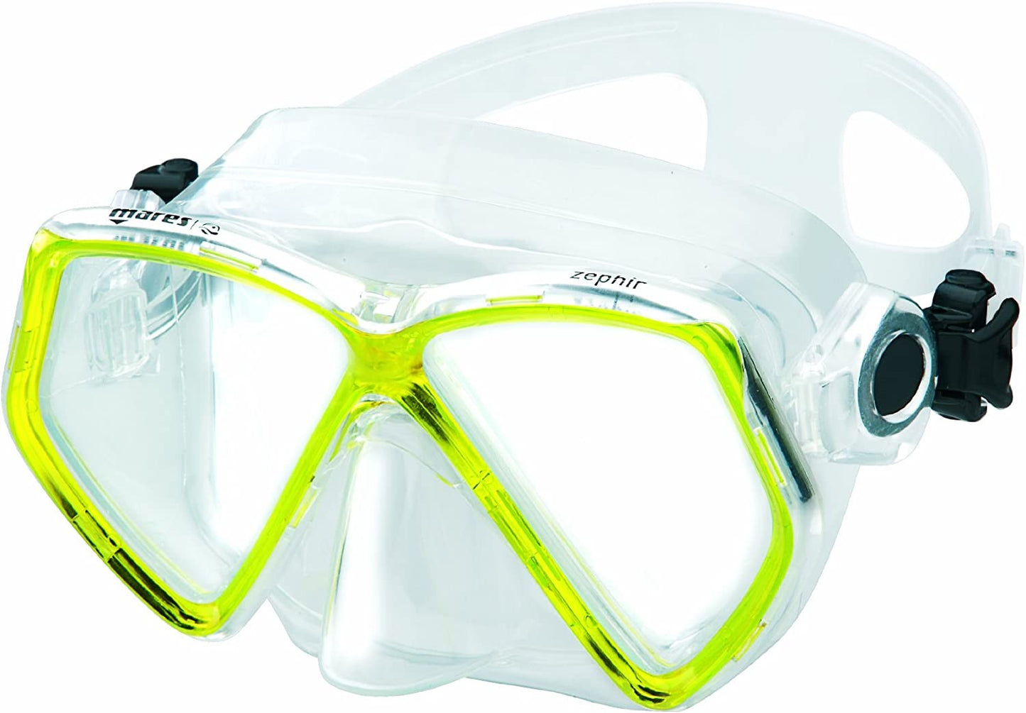 MASCHERA MARES ZEPHIR GIALLA ADULTO