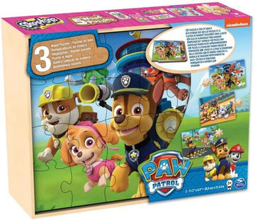 PUZZLE PAW PATROL IN LEGNO 3X24