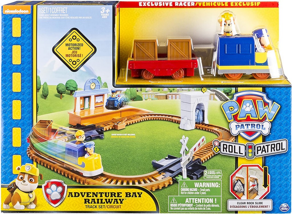 PAW PATROL PISTA FERROVIA