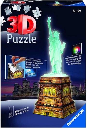 PUZZLE 3D STATUA LIBERTA' NIGHT ED.