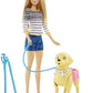 BARBIE A SPASSO COI CUCCIOLI