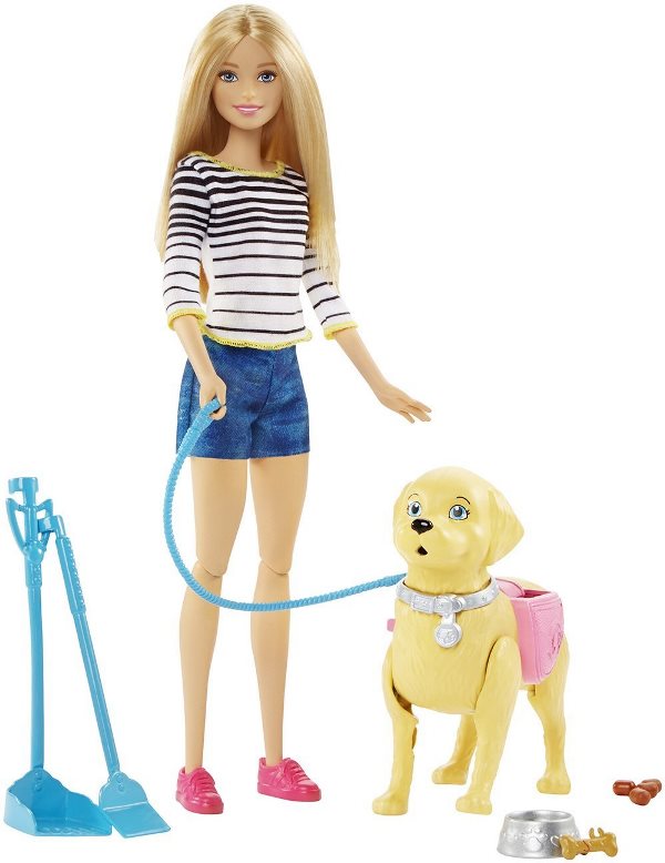 BARBIE A SPASSO COI CUCCIOLI