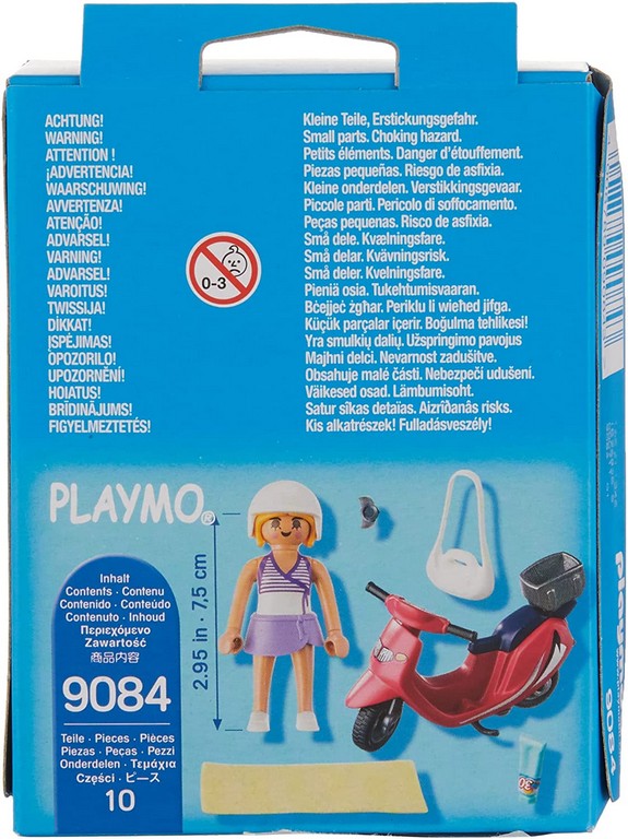RAGAZZA CON SCOOTER PY9084