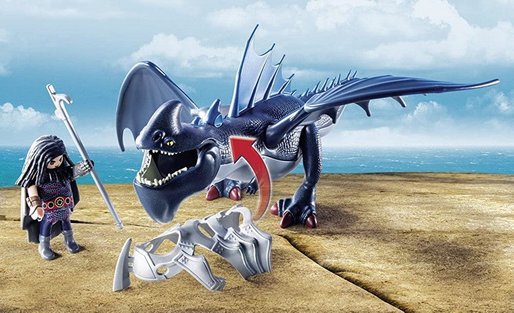DRAGO CON ARTIGLIOTONANTE CORAZZATO