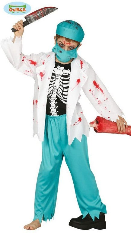 COSTUME DOTTORE ZOMBIE 10-12 ANNI