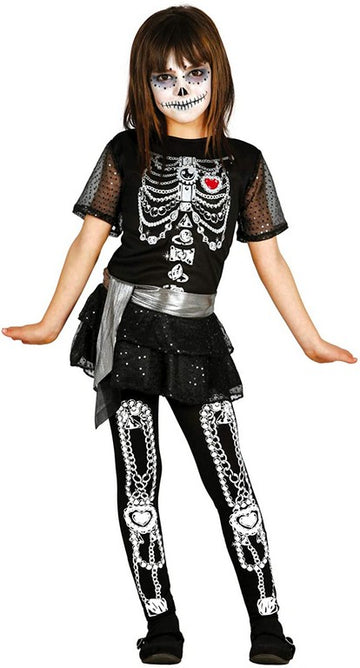 COSTUME SCHELETRO DIAMOND 7-9 ANNI