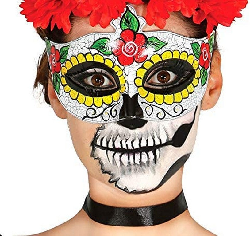 MASCHERA GIORNO DEI MORTI DONNA