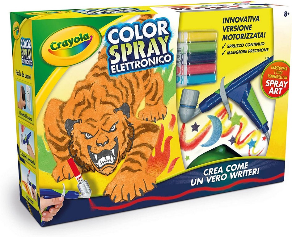 COLOR SPRAY ELETTRONICO CRAYOLA