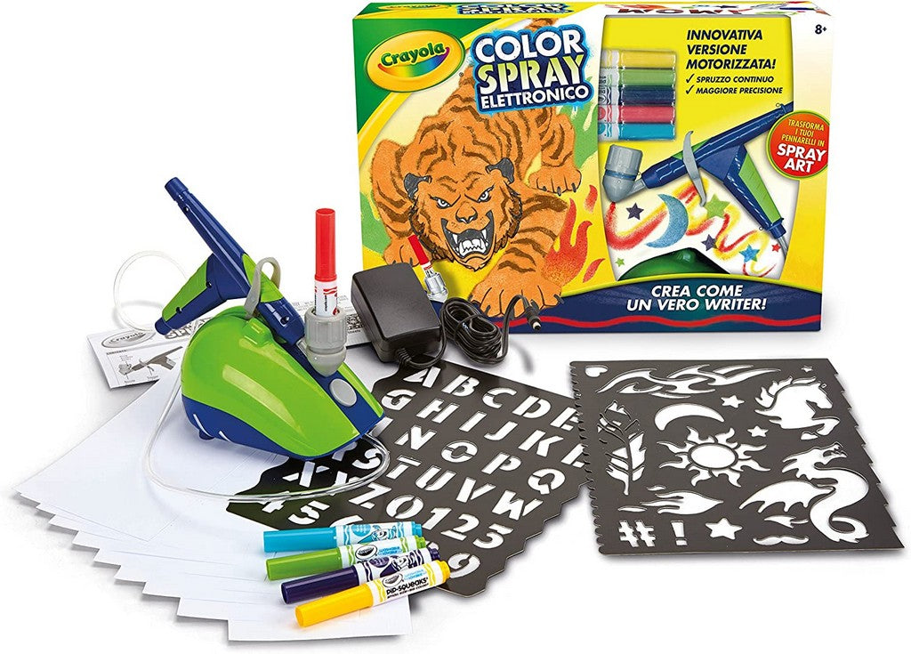 COLOR SPRAY ELETTRONICO CRAYOLA