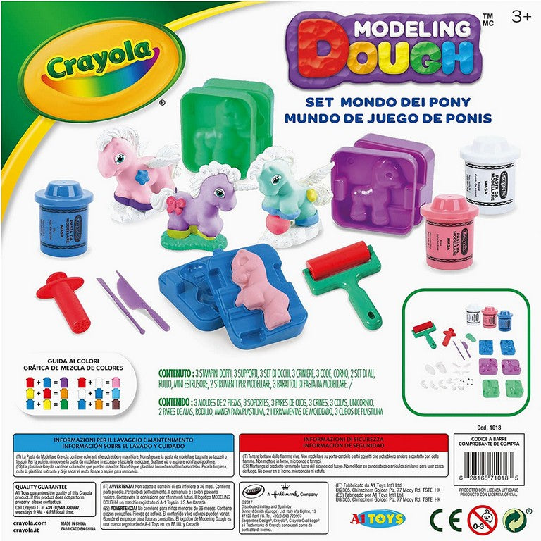 CRAYOLA SET MONDO DEI PONY PASTA M.