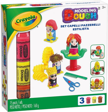 CRAYOLA SET CAPELLI PASTA DA MODELL